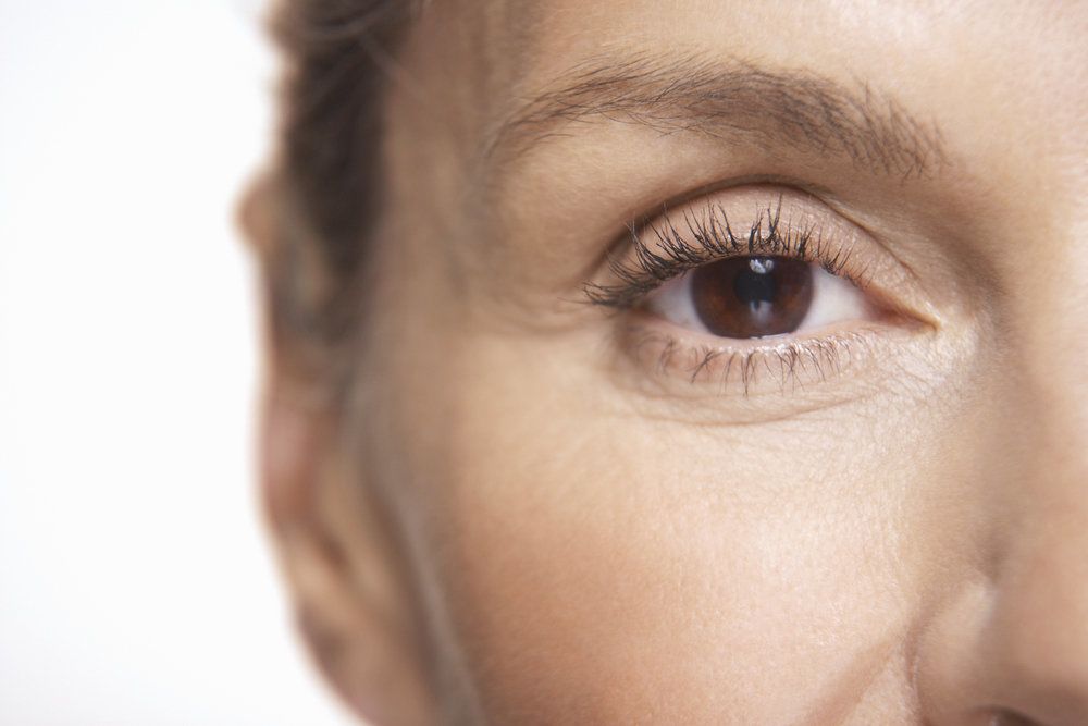 Close up of woman's eye