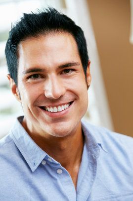 A young man with a great smile