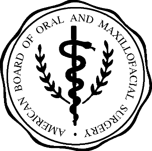 American board of oral and maxillofacial surgery logo