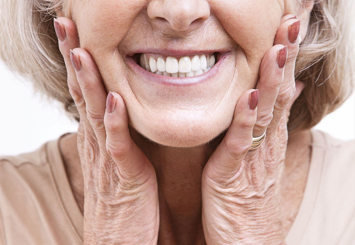 a woman’s smile